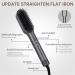 Hair Straightener Brush for Dry/Wet Hair - Fast Styling Reduces Heat Damage Dual Voltage Portable & Travel-Friendly - Buy Online on GoSupps.com