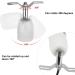 CPRosp Dimmable Heat Lamp for Reptiles - E27 Ceramic with 2 Spot Lamps 360 Rotatable 1.8m Cable - Perfect for Lizards & Turtles - Buy Online on GoSupps.com