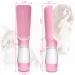 COMTENS Portable Dog Water Bottle - Leak Proof & Foldable Pet Dispenser Bowl (Pink) | Travel Drink Cup for Walking, Hiking & Traveling - Buy Online on GoSupps.com