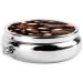 Funny Roasted Coffee Bean Pill Box | 3 Compartment Mini Organizer for Travel & Vitamins | Portable Decorative Medicine Case - Buy Online on GoSupps.com