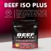 Out Angled Beef Iso Plus Isolate Protein 900g - Strawberry Lime Flavor - Buy Online on GoSupps.com