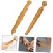 Minkissy 2-in-1 Lobaby Massage Roller & Body Hammer - Wooden Multi-Functional Meridian Massage Device for Neck & Foot Relief - Buy Online on GoSupps.com