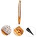 SOESFOUFU 3pcs Self Adhesive Mascara Self-adhesive Eye Liner Makeup Tools No Blooming Eye Liner Plastic Golden - Buy Online on GoSupps.com