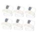 Solust 12er box contact lens container contact lenses case container for cosmetic lens eye contact holders cosmetic clinic organizer contact lens boxes invisible bracket deliveries