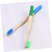 Soft Bristle Wooden Toothbrushes for Kids & Adults | Charcoal Toothbrushes for Healthy Smiles - Buy Online on GoSupps.com