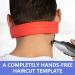  Entatial Neck hair guide shaving template for skin-friendly shaving haircut for shaving DIY haircut for business trips at home - Buy Online on GoSupps.com
