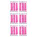 Silicone Eyelash Tape Soft Reusable 6 Packs Eyelash Lifting Tape Kit Cosmetic Flexible for Perming Curls (Rose Red)