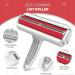 Pet Hair Remover & Reusable Lint Roller - Effective Cat & Dog Fur Removal Tool for Furniture Carpet Clothing | Portable Multi-Surface Solution (Red - Buy Online on GoSupps.com