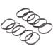 ZBORH 1000 PCS Non-slip Rubber Hair Ties - Black Elastic Bands for Poneytail Holders - Buy Online on GoSupps.com