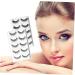Beavorty False Eyelash 5 Pairs es false lashes fake makeup lashes self adhesive eyelashes natural look 3d false eyelashes lashes artificial eyelashes magnetic girl fiber - Buy Online on GoSupps.com
