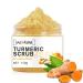 LANTHOME Turmeric Body Scrub Deep Cleansing Facial Turmeric Scrub for Dark Spots Exfoliating Moisturizing & Nourishes Skin 150g