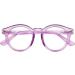 Shop Stylish Oval Purple Blue Light Blocking Glasses for Women & Men - Reduce Eye Strain | International Shipping - Buy Online on GoSupps.com