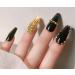 600Pcs Nail Art Punk Metalic Spike Studs Metallic Nail Art Punk Studs Rivets Manicure Gold Square Spike Studs Manicure Tips Nail Art Charms Nail Art Decoration Accessory-Solid - Buy Online on GoSupps.com