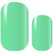 AVOA Beauty nail foil - "Minted" mint green single-coloured design 16 thin self-adhesive long-lasting nail wraps