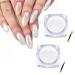 LFCFBH 2 Boxes Pearl Chrome Nail Powder Chrome Powder for Nails DIY Salon Mirror Effect Glitters