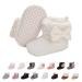outfit spring Baby Winter Warm Fleece Bootie Newborn Non-Slip Soft Sole Winter Shoes Sock Shoes Cute Adjustable Crawling Shoes Prewalker Boots for Girls Boys Toddler 0-18 Months 0-6 Months D White