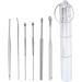 Silver Ear Wax Pickers Ear Wax Cleaner for Anywhere Doctor Home Daily Furniture - Buy Online on GoSupps.com