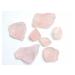 Natural Crystal Rough 200g Natural Rose Quartz Rough Stones Rock Crystal Reiki Metaphysical Raw Stone with a Free Pouch Stone Collection