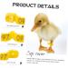 Sosoport 100pcs Disposable Chicken Leg Ring Labels Chicken Bands Farm Marker Tools Guinea Plastic 3x1.8cm Yellow - Buy Online on GoSupps.com