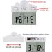 Yunseity Digital Thermometer Hygrometer for Reptiles | LCD Hygrometer with Suction Cup for Terrarium - Accurate Temperature & Humidity Monitoring - Buy Online on GoSupps.com