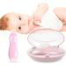 6-in-1 Baby Nail File Safety Cutter with LED Light - Safe & Quiet Trimmer for Newborns and Toddlers (Pink) - Buy Online on GoSupps.com