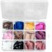 Fake Nails - Multi Colors and Styles Long Short Fake Nails Full - Easy to Use Nude Press on Nails Portable Natural Full False Nails for Women Rossev - Buy Online on GoSupps.com
