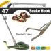 Yomyray 47'' Snake Tong Professional Collapsible Snake Catcher Tool With Zigzag Wide Jaw And Metal Automatic Lock Stainless Steel Reptile Grabber Rattle Catcher (Include Snake Bag) - Buy Online on GoSupps.com