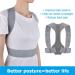n/a Back Posture Corrector Clavicle Spine Back Shoulder Support Belt Posture Correction Prevents Slouching Unisex (Color : Gray Size : S code) Handmade Full moon lofty ambition - Buy Online on GoSupps.com