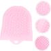 Beavorty Cleansing Massage Finger Cots Silicone Facial Face Exfoliator Facial Scrubber for face Facial Cleaning Brush Face Cleansing Tool Skin Care Brush Miss Silica Gel Household Pink 11.8X10CM - Buy Online on GoSupps.com