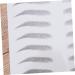 Didiseaon 2pcs 3d Eyebrow Stickers Temporary Eyebrows Artificial Eyebrow Woman Transfer Stickers Water Proof - Buy Online on GoSupps.com