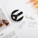 Black Puerto Rico Flag Round Case For Contact Lens Kit Storage Box with Mirror Printed - Buy Online on GoSupps.com