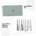 Buy 1 Set Cosmetic Makeup Brush | Soft Eye Shadow Brush for Women | Dark Green Cangzhou 11.7x2.0x1.2CM - International Shipping Available - Buy Online on GoSupps.com