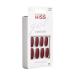 KISS Gel Fantasy Konnichiwa Nail Manicure Set - Long Square Artificial Nails 28 Nails + Glue & Accessories - Perfect for International Shipping - Buy Online on GoSupps.com