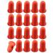com-four ear plugs ear packs made of elastic polymer foam (20 pieces)