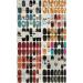 rongweiwang 12 Pieces Halloween Nail Stickers with Good Craftsmanship Polish Strips Fingernail Decal Party Props for Women Girls