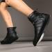 Durable Non-Slip Boxing Wrestling Shoes | High Traction Combat Sneakers - Black - Buy Online on GoSupps.com