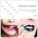 POPETPOP Teeth Jewelry Kit - 10pcs White Removable Tooth Gems for DIY Tooth and Nails Decor - Buy Online on GoSupps.com