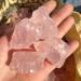Natural Crystal Rough Natural Crystal Rough 1000g Natural Pink Rose Quartz Crystal Rough Gemstone Specimen Wedding Decoration Aquarium Home Goods - Buy Online on GoSupps.com