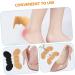 FRCOLOR 4 Pairs Butterfly High Heel Cushions - Self-Adhesive Silicone Shoe Inserts for Women - Comfortable Heel Grips & Liners (10x4CM - Buy Online on GoSupps.com