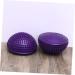 Beatifufu Durian-Ball Massage Device - Deep Tissue Foot & Arm Massager PVC Lacrosse Balls for Yoga & Fitness - 16x16x8cm - Purple - Buy Online on GoSupps.com