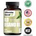 California Natural Wild Oregano Oil Vegetarian Soft Capsules - 100 Vegetarian Capsules, 70% Carvacrol - Immune & Digestive Support for Gut Health - Herbal 90 Count - Buy Online on GoSupps.com