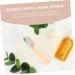  minkissy minkissy Set of 5 River Shell Spoons - Cosmetic Spatulas - Cream Spoon - Makeup Gadgets - Mini Mixing Spoons - For Cleaning Milk and Coffee - Buy Online on GoSupps.com