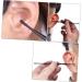 PLAFOPE Professional Double Head Rotating Ear Scoop Cleaner Non-Slip Handle Ear Wax Tool with Spring Spiral Design for Itch Relief Steel for Home and Travel - Buy Online on GoSupps.com
