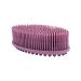 Bathing brush silicone base shower brush for wet and dry brushes Soft brush to peeling dead skin and gentle massage improve circulation circulation Cellulite