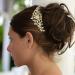 Gold Crystal Vine Bridal Hair Comb - Wedding & Prom Jewelry Accessory - Buy Online on GoSupps.com