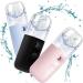 Face Mister Spray Bottle Face Mister 30ml Mini Water Mister for Face Mister Spray Bottle USB Rechargeable Handy Mist Sprayer for Moisturizing Hydrating Skin Care Makeup Black - Buy Online on GoSupps.com