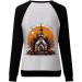 Halloween Costumes Printed Fashionable Casual Long Sleeved Zipper Round Neck Hoodies Knit Pullover Sweater for Black Large - Buy Online on GoSupps.com