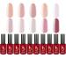 Kodi Professional COVER Rubber Base 7ml. (0.23 fl.oz.) for french manicure, Color Base, Gel LED/UV Nail Coat Soak Off ORIGINAL (Set 10 bottles) Set 10 bottles (all colors)