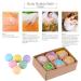 SWOQ Natural & Organic Bath Bombs Gift Set | Pure Handmade Relaxation for Women & Girls - Buy Online on GoSupps.com