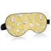 Haskirky Light Blocking Eye Mask Breathable and Adjustable Adult Men and Women Travel on Business Trips Yoga Meditation Light Smooth Comfortable Eye Mask Office Deep Sleep Goodies Animal Cat Paw Pr